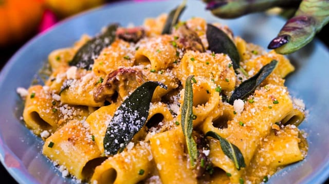 Pumpkin Rigatoni.
