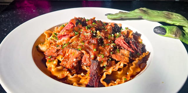 Short Rib Mafaldine.