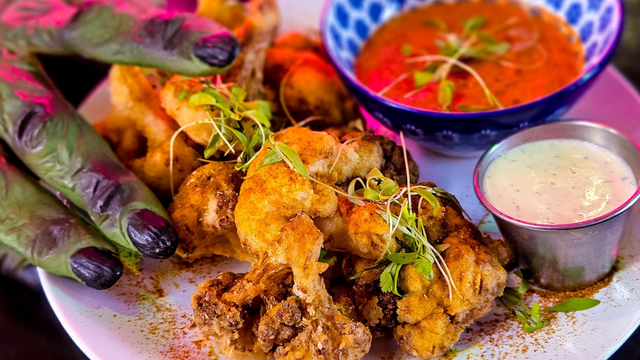  Crispy Masala Cauliflower.