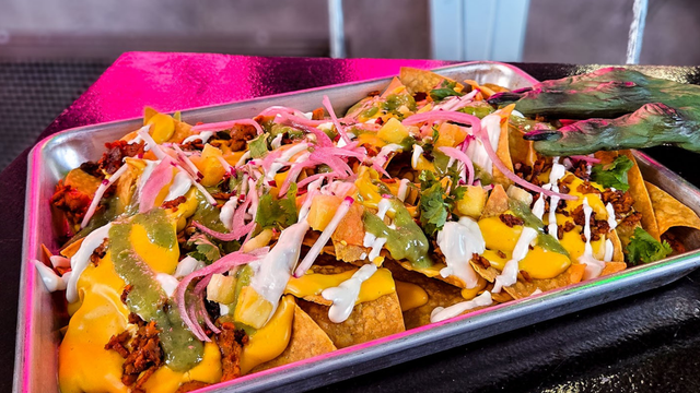 Al Pastor Nachos.