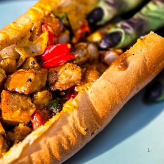 JERK Chicken Cheesesteak