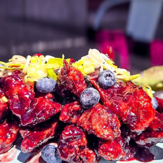 Blueberry BBQ Wings